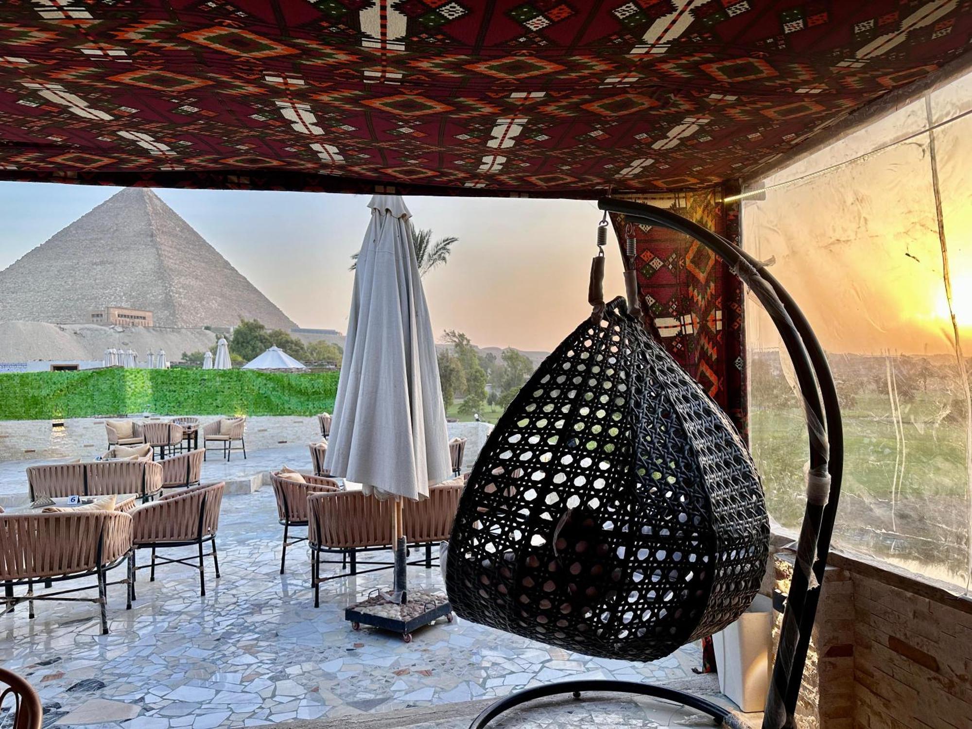 Hotel Golf Pyramids View Kafret el-Gabal Zewnętrze zdjęcie
