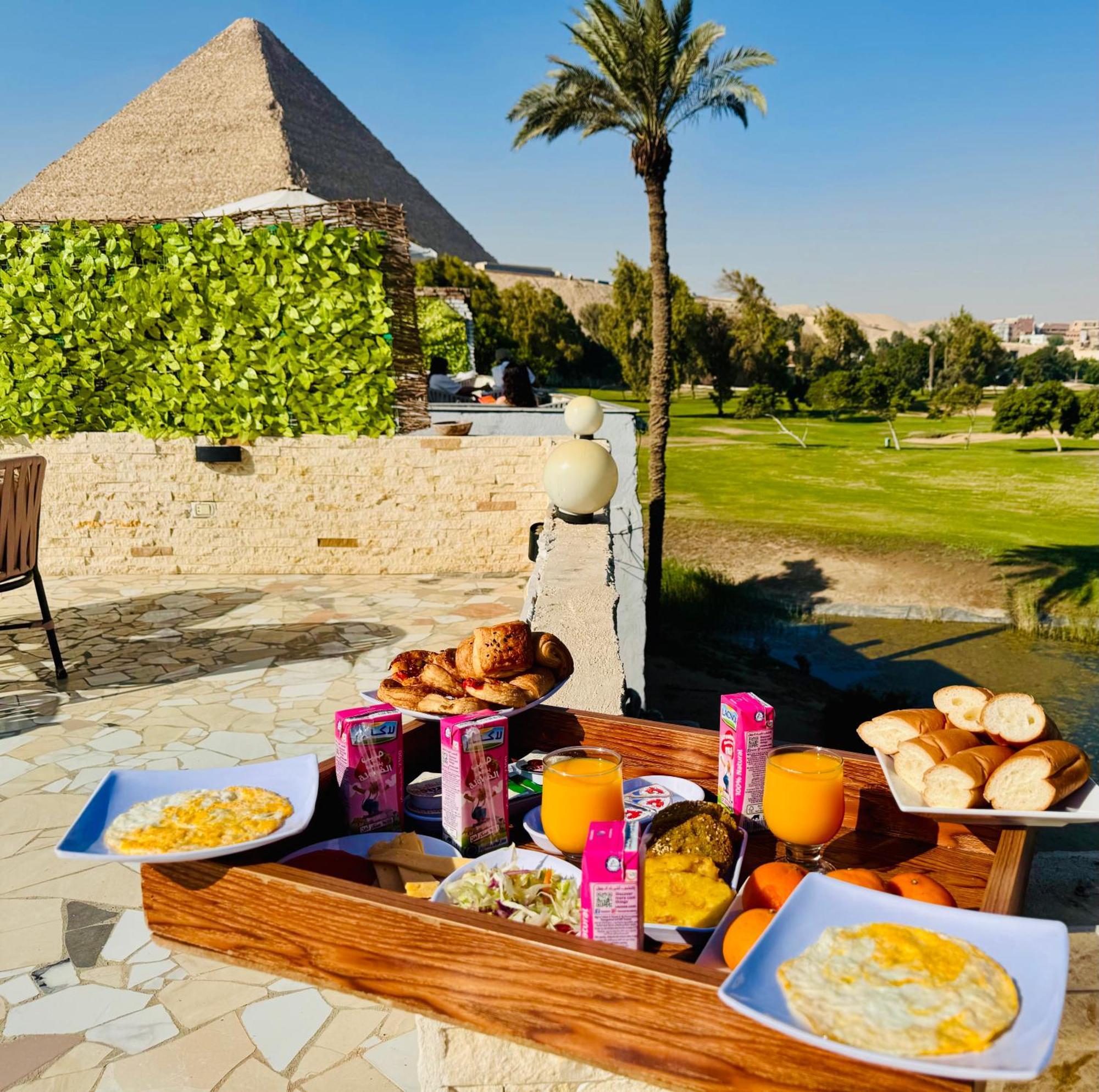 Hotel Golf Pyramids View Kafret el-Gabal Zewnętrze zdjęcie