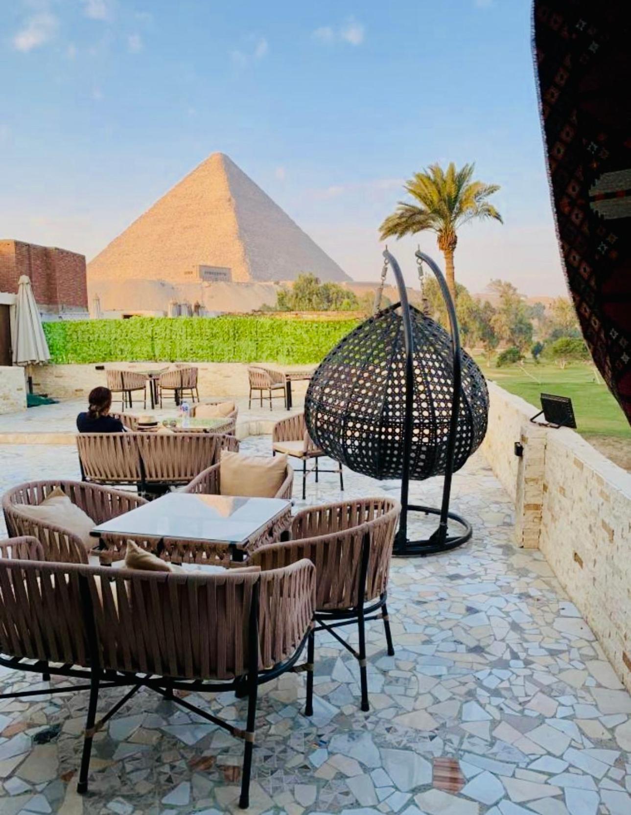 Hotel Golf Pyramids View Kafret el-Gabal Zewnętrze zdjęcie
